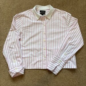 J. Crew Garçon Cropped Boxy Shirt